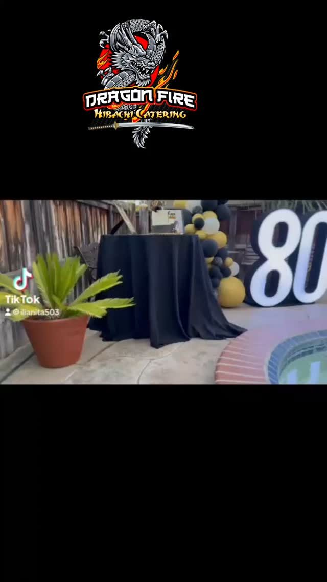Instagram post from dragon_fire_hibachicatering. This post is in position 4.